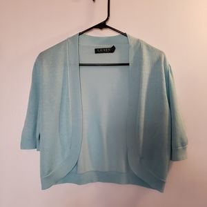 Lauren Ralph Lauren Elbow-Sleeve Knit bolero